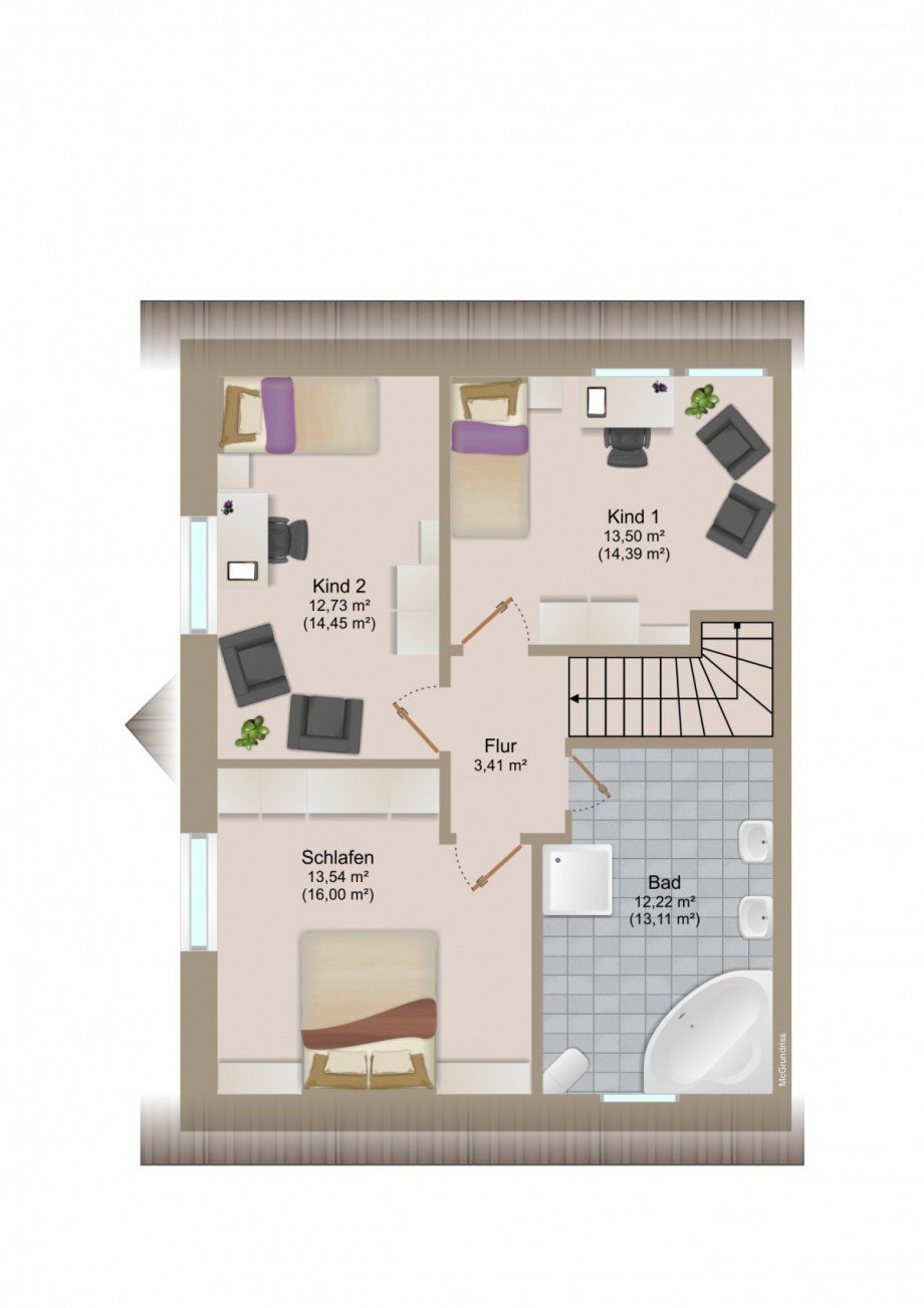 Grundriss Haus Wesendorf