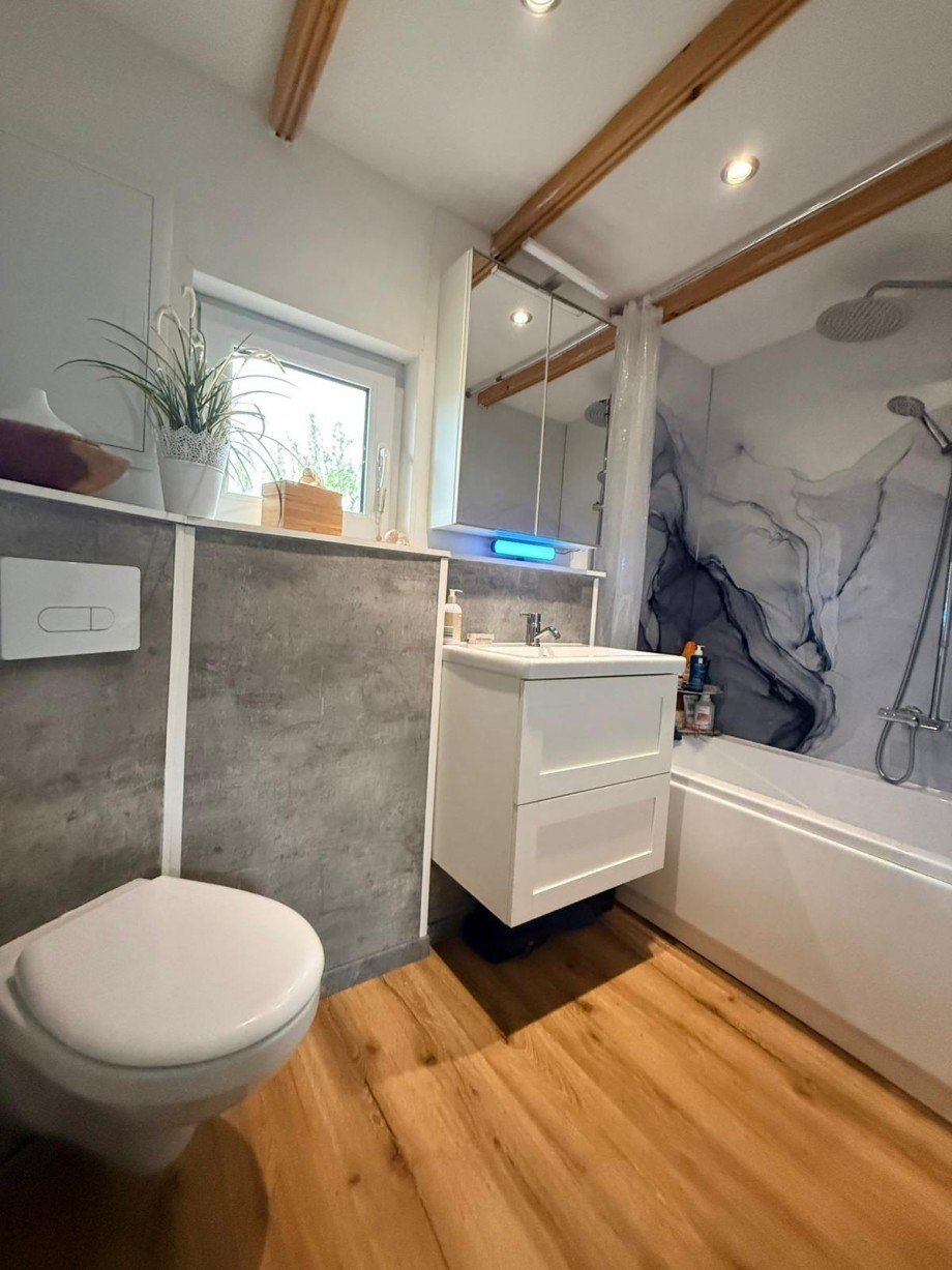 Badezimmer Freizeithaus Einfamilienhaus Lachendorf