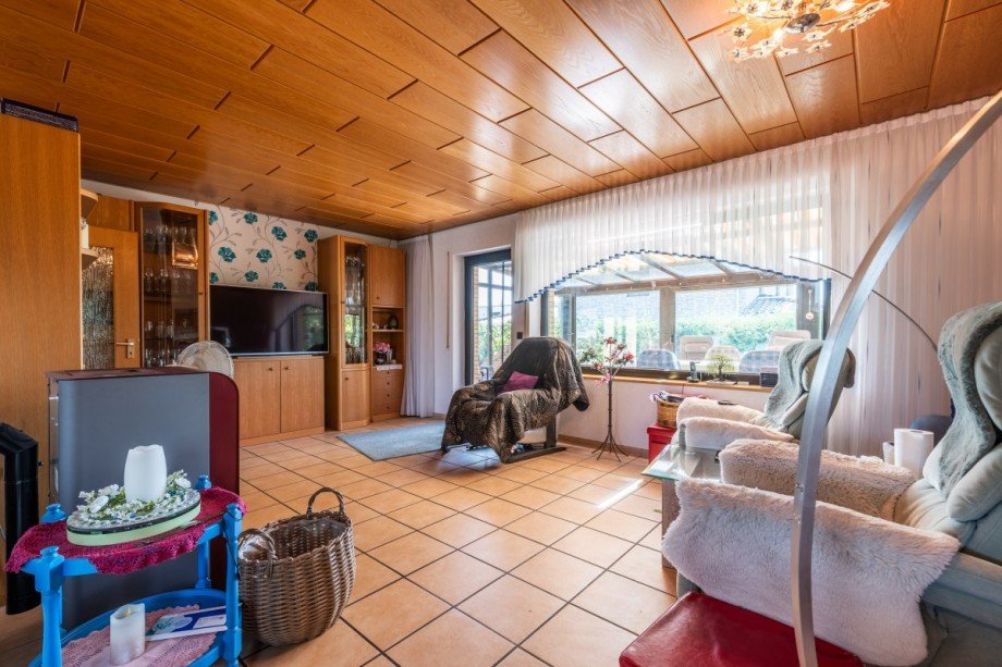 Wohnzimmer Einfamilienhaus R�hen