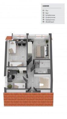 Grundriss OG Charmantes Reihenendhaus mit gro�em Garten und viel Potenzial!
