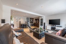 Wohnzimmer Hochwertig ausgestattetes Reihenmittelhaus in bester Lage am Hageberg!