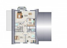 Grundriss OG Kapitalanlage mit Potenzial, moderne Wohn- und Gewerbeeinheit in Wesendorf.
