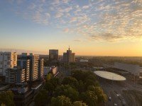 Bild (643a7bfacded7374f8fb96aff7e5d5ea): Arbeiten mit Ausblick - Ihr B�ro in einer starken Community am Hauptbahnhof Braunschweig.