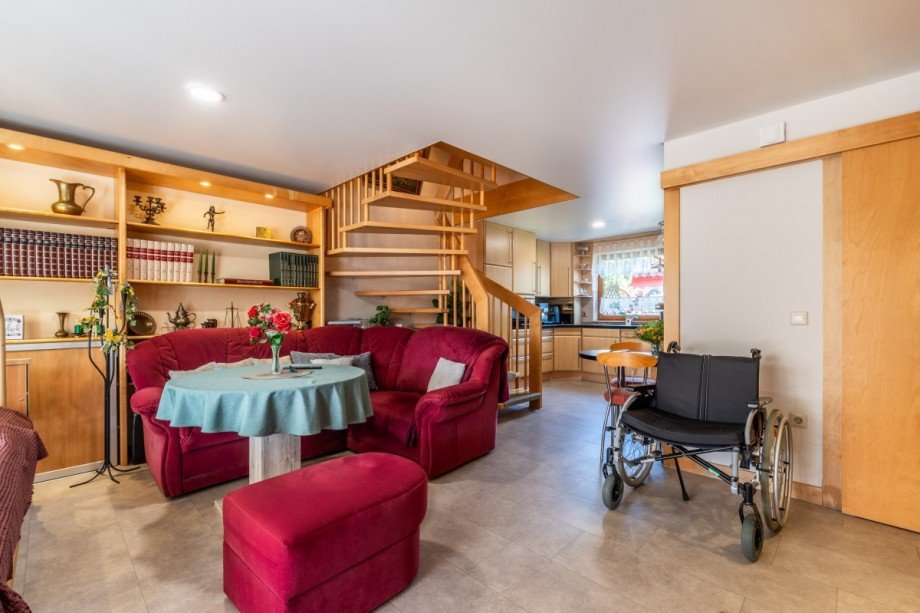 Wohnzimmer Doppelhaush�lfte Isenb�ttel