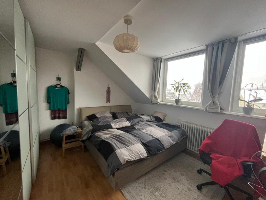 Schlafzimmer DG Mehrfamilienhaus Braunschweig