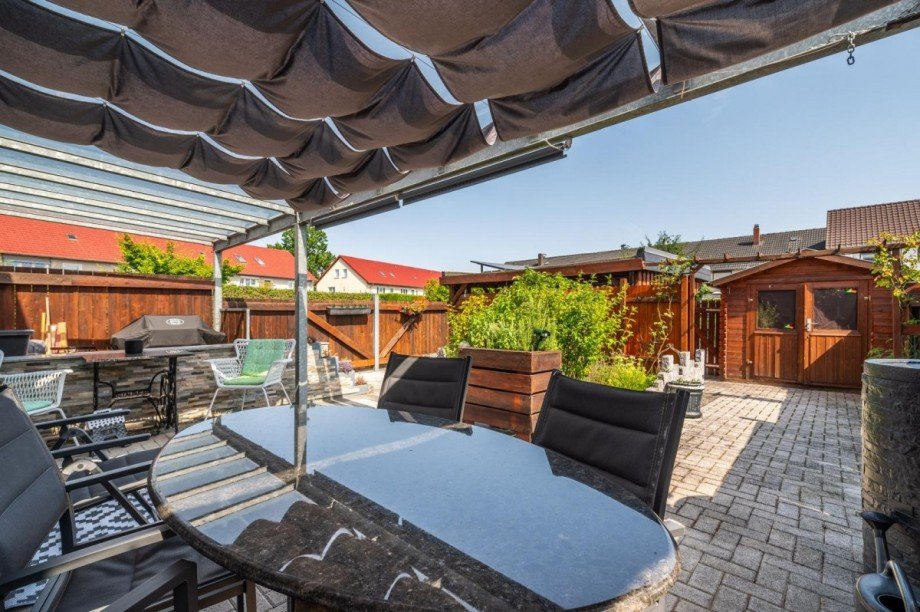 Terrasse Reihenmittelhaus Wolfsburg