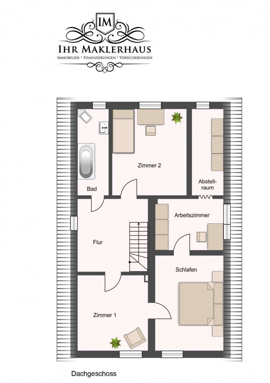 Dachgeschoss Einfamilienhaus Wolfsburg