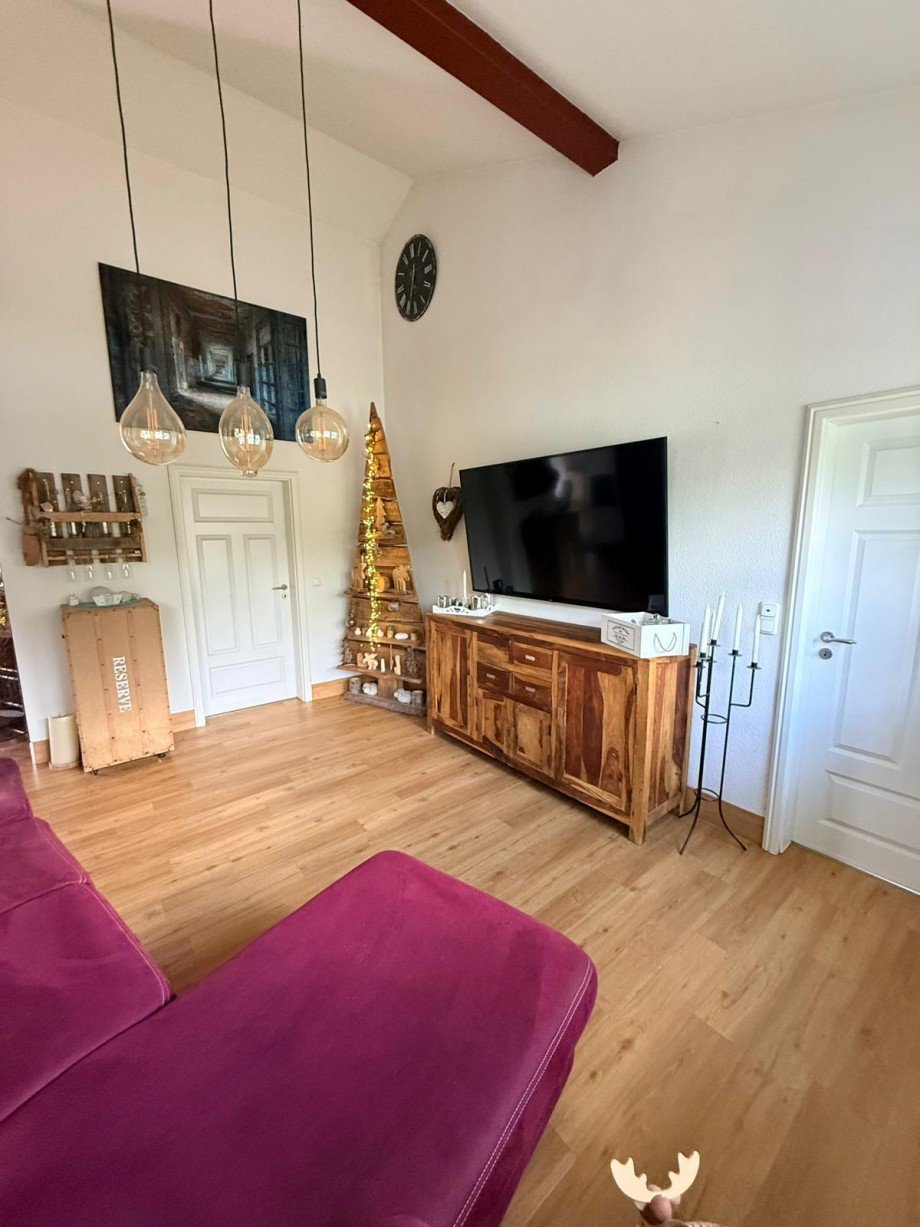 Wohnzimmer TV Zimmer Einfamilienhaus Lachendorf