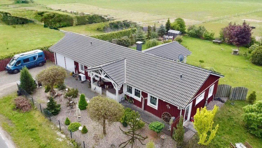 Au�enansicht Hauseingang Einfamilienhaus Lachendorf