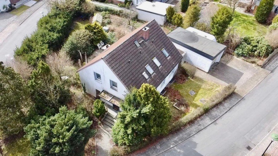 Luftaufnahme Einfamilienhaus Wolfsburg