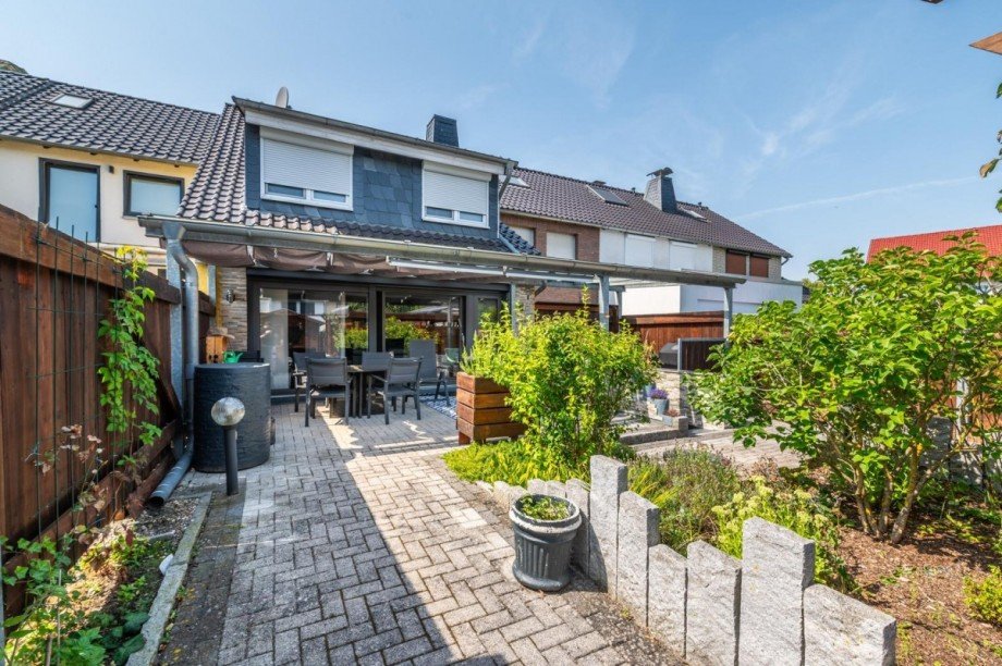 Au�enbereich Reihenmittelhaus Wolfsburg