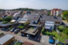 Ansicht aus der Luft Hochwertig ausgestattetes Reihenmittelhaus in bester Lage am Hageberg!