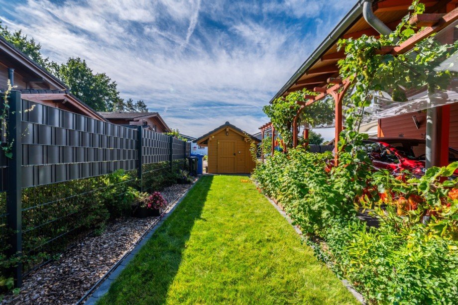 Garten Doppelhaush�lfte Isenb�ttel