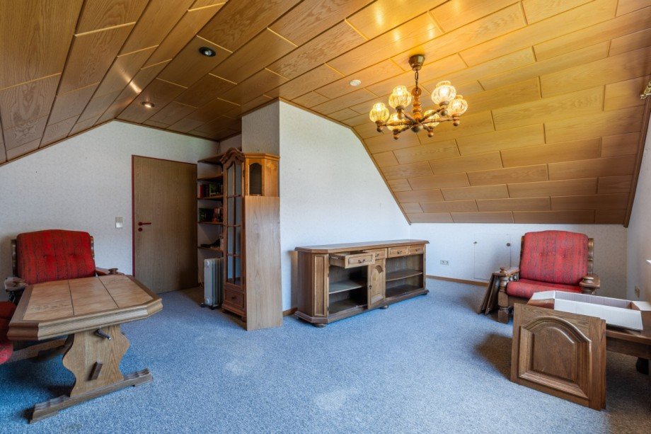 Wohnzimmer OG Einfamilienhaus R�hen